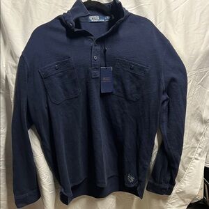 Polo Ralph Lauren Dark Blue Casual Button Down Shirt